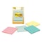 3M Post-it 3 in. W X 3 in. L Assorted Sticky Notes 4 pad, PK4 5401A - alternate 1